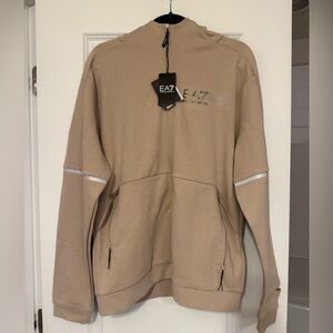 Men’s full zip hooded sweatshirt by Emporio Armani